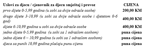 CIJENE TURSKA 2